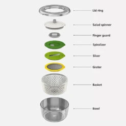 OXO 4 Piece Salad Prep Set -Kitchen Supplies Store image 1053