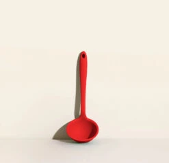 Red Silicone Ladle