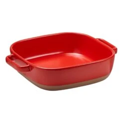 Emile Henry 8.4” Square Red Baking Dish (oven Safe To 480F)