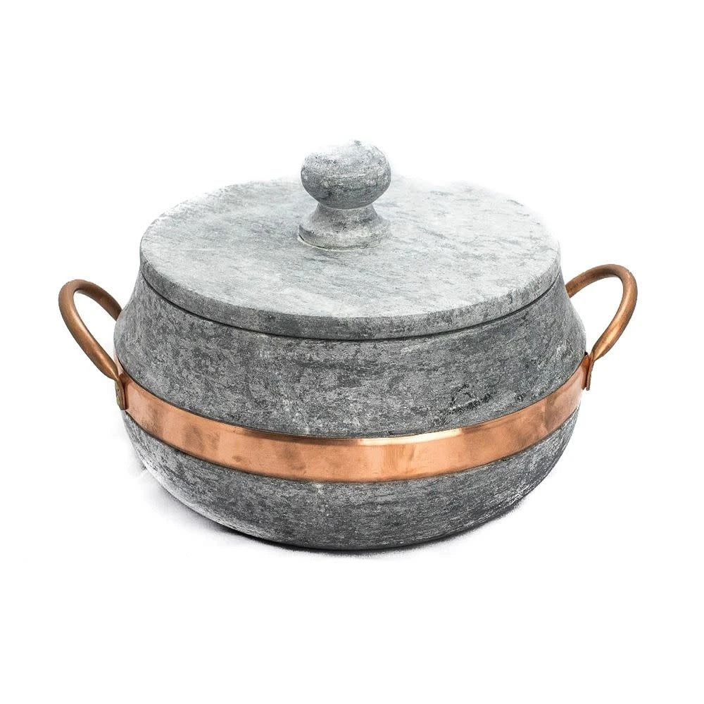 4 Liter Brazilian Home Soapstone Pot
