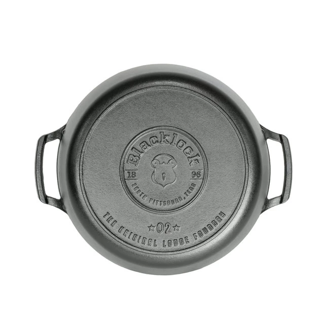 Lodge 5.5 Quart Blacklock Triple Seasoned Cast Iron Dutch Oven 6 Lodge 5.5 Quart Blacklock Triple Seasoned Cast Iron Dutch Oven - Image 4
