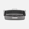 Nordic Ware 17x13" Non-Stick Roasting Pan With V Roasting Rack -Kitchen Supplies Store image 1451