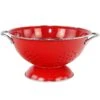 3 Quart Red Colander -Kitchen Supplies Store image 1522