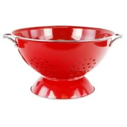 1.5 Quart Red Colander