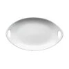 19x11.5" White Platter With Handles 2 19x11.5" White Platter With Handles -Kitchen Supplies Store image 1664
