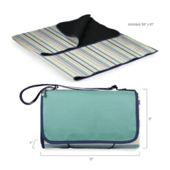 59x51" St Tropez Picnic Blanket 15 59x51" St Tropez Picnic Blanket -Kitchen Supplies Store image 1755
