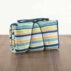 59x51" St Tropez Picnic Blanket 17 59x51" St Tropez Picnic Blanket -Kitchen Supplies Store image 1757