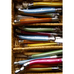 Multi-Colored Laguiole Steak Knives, Set Of 6 -Kitchen Supplies Store image 1816