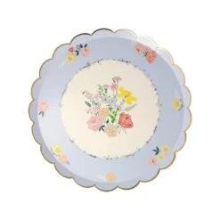 English Garden Paper Dessert Plates, Set Of 8 8 English Garden Paper Dessert Plates, Set Of 8 -Kitchen Supplies Store image 1824