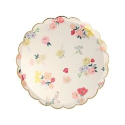 English Garden Paper Dessert Plates, Set Of 8 9 English Garden Paper Dessert Plates, Set Of 8 -Kitchen Supplies Store image 1825