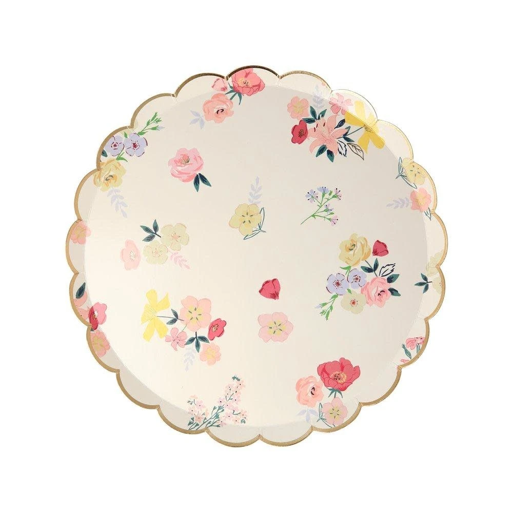 English Garden Paper Dessert Plates, Set Of 8 5 English Garden Paper Dessert Plates, Set Of 8 - Image 3