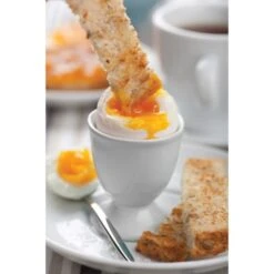 White Egg Cup -Kitchen Supplies Store image 1834