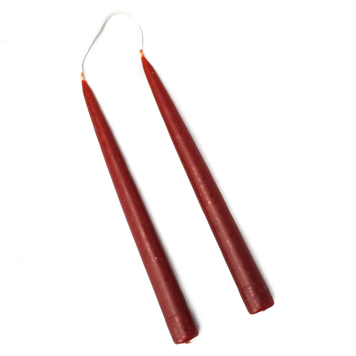 9" Red Wine Candles, Set Of 2 3 9" Red Wine Candles, Set Of 2