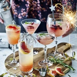 8.5oz Ribbed Cocktail Glass -Kitchen Supplies Store image 1886