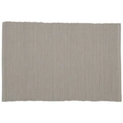 Cobblestone Grey Simple Placemat
