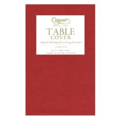 4.5x7' Red Paper Tablecloth