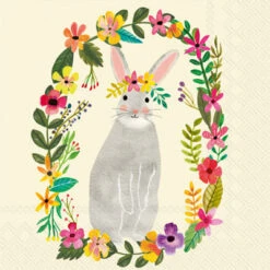 Bunny Cocktail Napkins, Set Of 20