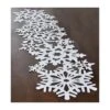 Snowflake Die-Cut Felt Table Runner -Kitchen Supplies Store image 1961