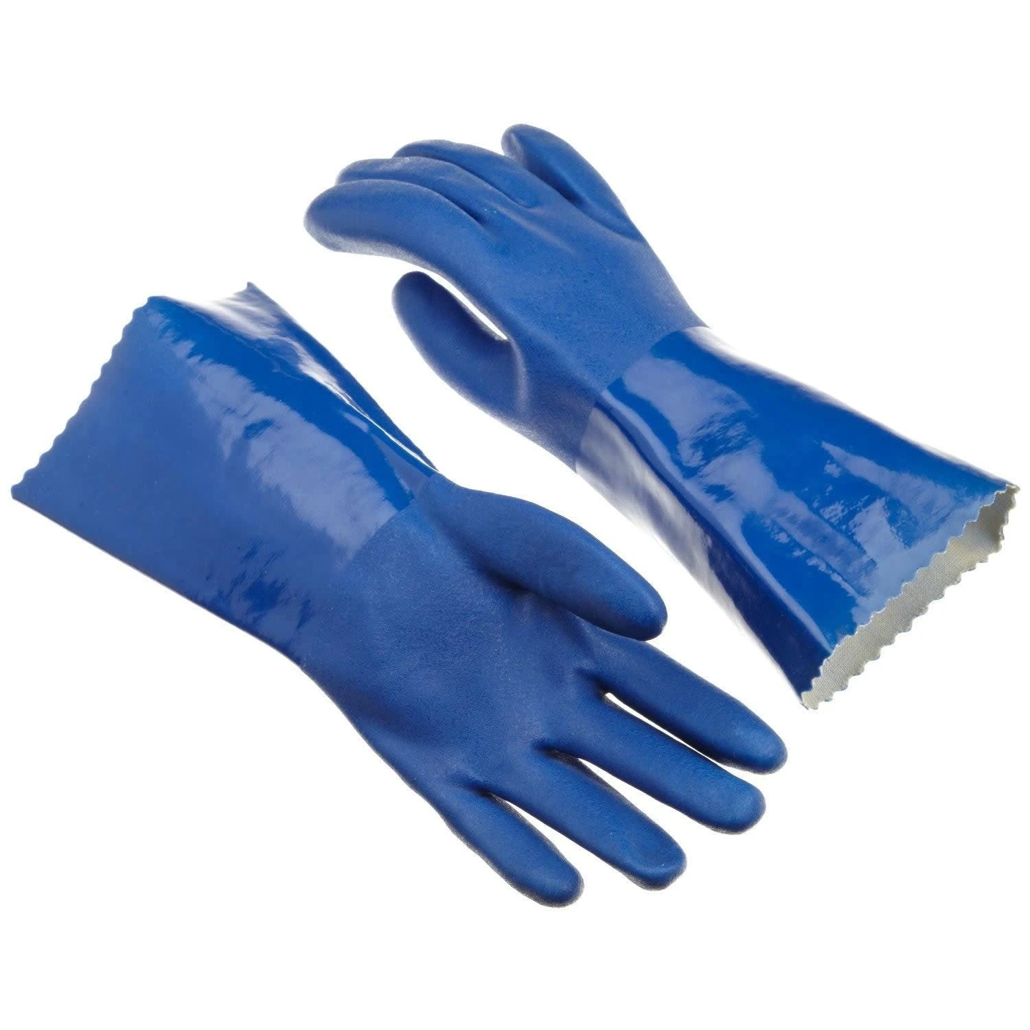 Medium Blue Dish Gloves 4 Medium Blue Dish Gloves - Image 2