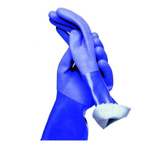 Medium Blue Dish Gloves 5 Medium Blue Dish Gloves - Image 3