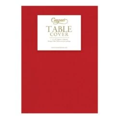 5x8' Red Paper Tablecloth