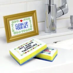 Stitched Sponges, Set Of 4 -Kitchen Supplies Store image 2021