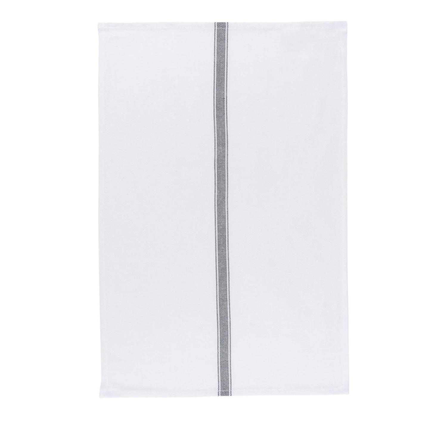 Set Of 4 Black Brooklyn Stripe Dishtowels 5 Set Of 4 Black Brooklyn Stripe Dishtowels - Image 3