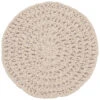 Heavy Round Woven Natural Placemat 2 Heavy Round Woven Natural Placemat -Kitchen Supplies Store image 2036