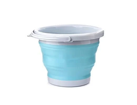 Aqua Collapsible Bucket 3 Aqua Collapsible Bucket