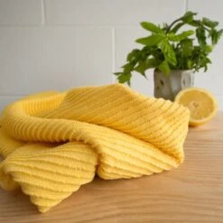 Lemon Ripple Dishtowel -Kitchen Supplies Store image 2054