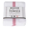 Set Of 4 Poppy Brooklyn Stripe Dishtowels -Kitchen Supplies Store image 2058