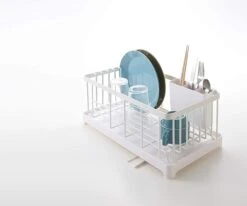 Yamazaki White Wire Dish Rack -Kitchen Supplies Store image 2068