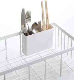 Yamazaki White Wire Dish Rack -Kitchen Supplies Store image 2069