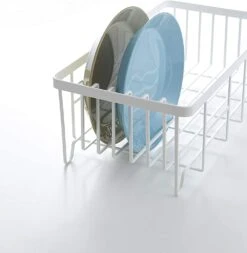 Yamazaki White Wire Dish Rack -Kitchen Supplies Store image 2070