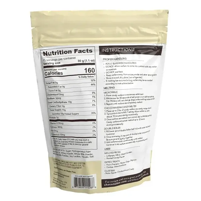 16oz Vanilla Candy Wafers 5 16oz Vanilla Candy Wafers - Image 3