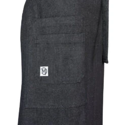 Black Denim Half Apron -Kitchen Supplies Store image 2100