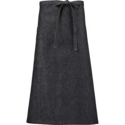 Black Denim Half Apron -Kitchen Supplies Store image 2101