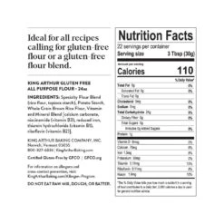 King Arthur Gluten-Free Flour, 24 Oz. 9 King Arthur Gluten-Free Flour, 24 Oz. -Kitchen Supplies Store image 2123
