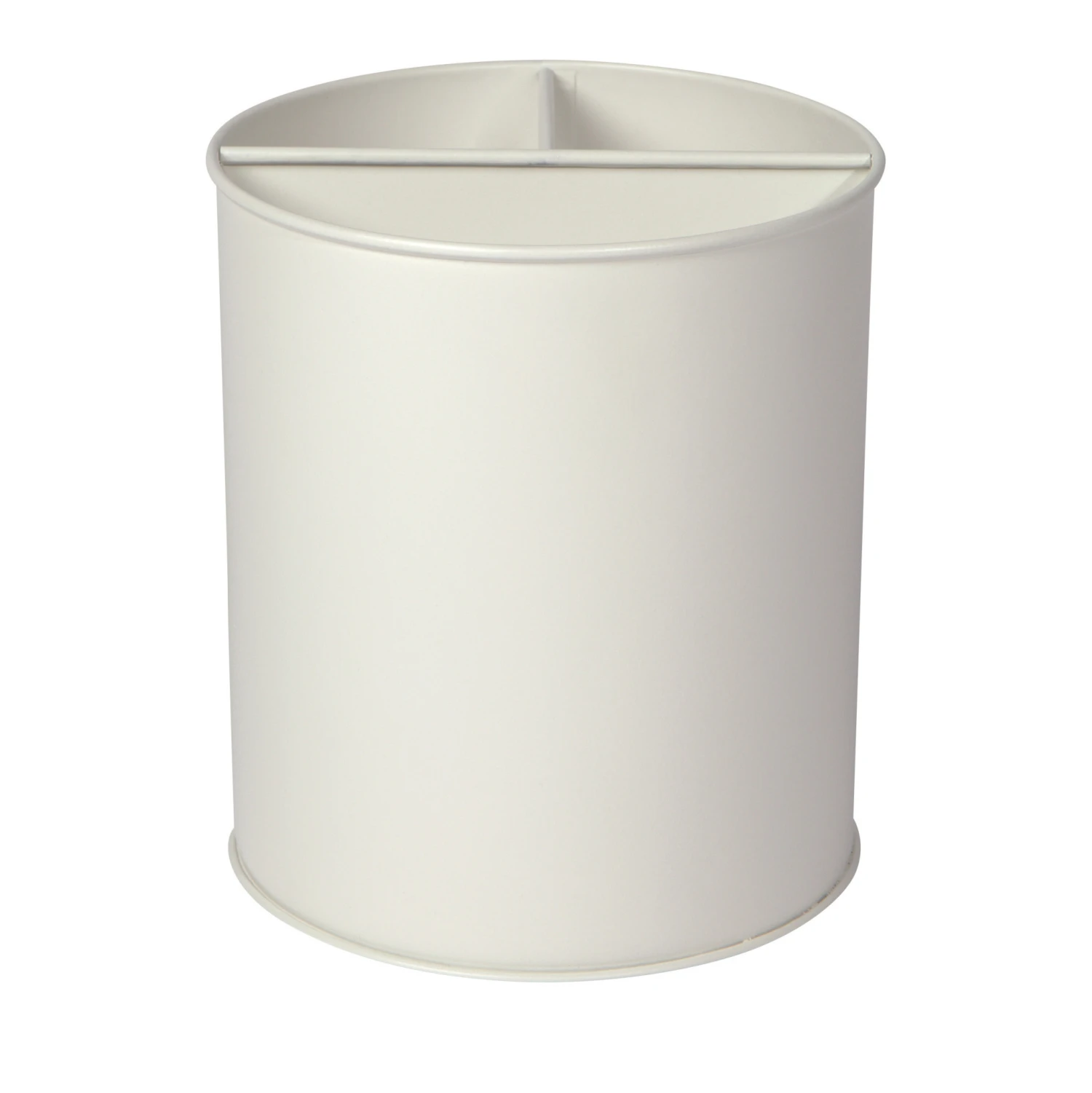 White Utensil Holder With 3 Compartments 3 White Utensil Holder With 3 Compartments