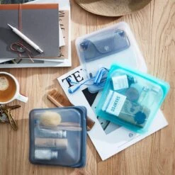 Stasher Aqua Sandwich Storage Bag 9 Stasher Aqua Sandwich Storage Bag -Kitchen Supplies Store image 2204