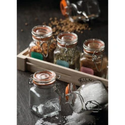 2.4 Oz Spice Jar With Clasp -Kitchen Supplies Store image 2223