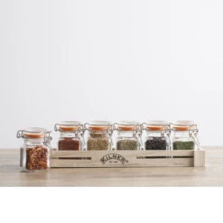 2.4 Oz Spice Jar With Clasp -Kitchen Supplies Store image 2224