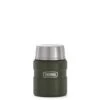 16oz Matte Green Food Jar With Spoon -Kitchen Supplies Store image 2227