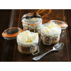 4oz Clasp Storage Jar 17 4oz Clasp Storage Jar -Kitchen Supplies Store image 2247