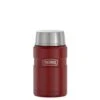 24oz Matte Red Food Jar
