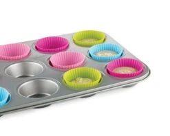 Silicone Baking Cups, Set Of 12 -Kitchen Supplies Store image 260