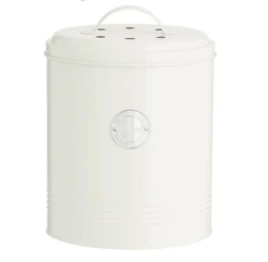 Cream Compost Pail