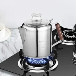 2-6 Cup Stovetop Coffee Percolator -Kitchen Supplies Store image 363