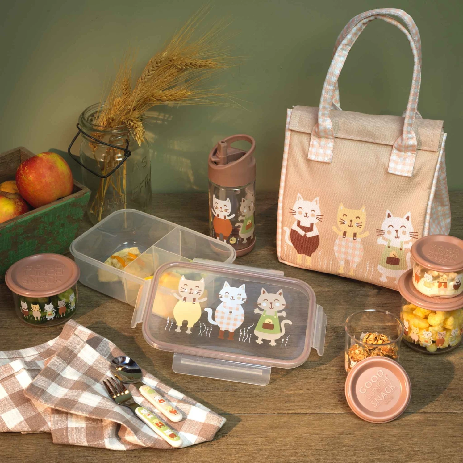 Prairie Kitty Water Bottle 4 Prairie Kitty Water Bottle - Image 2