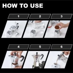 Bialetti Moka Express 9 Cup Espresso Maker -Kitchen Supplies Store image 413